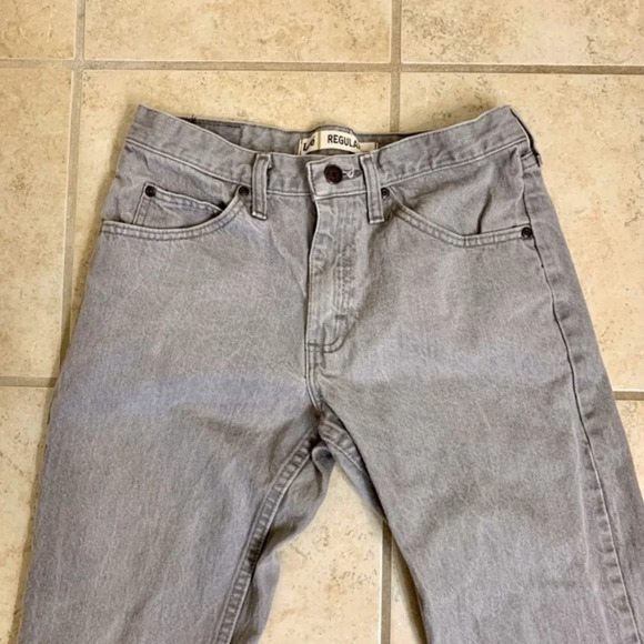 Men Grey Lee Jeans, 30x30 - Picture 4 of 9